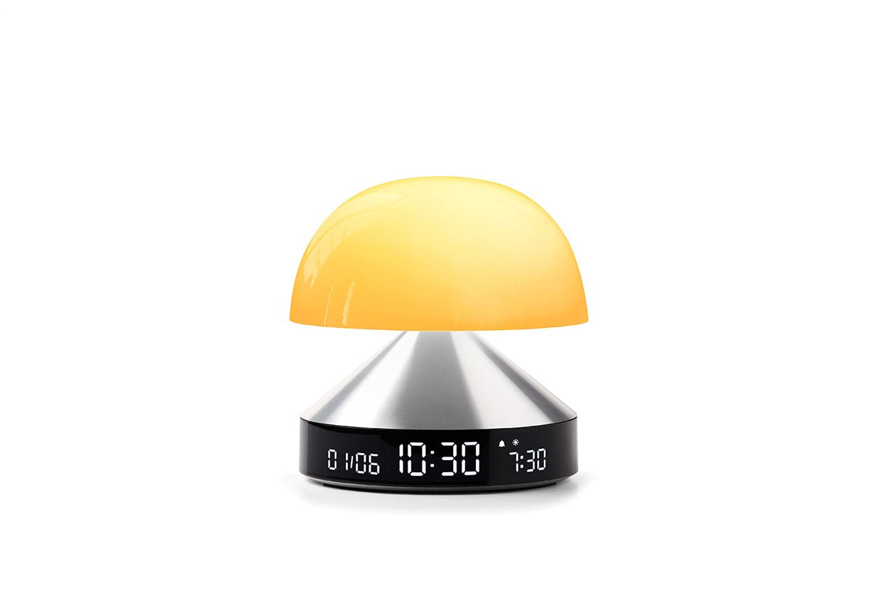 Lexon-Mina Sunrise Alarm Saatli Gün Işığı Simulatörü & Aydınlatma Alüminyum-Masa Saati-12-Milagron.com