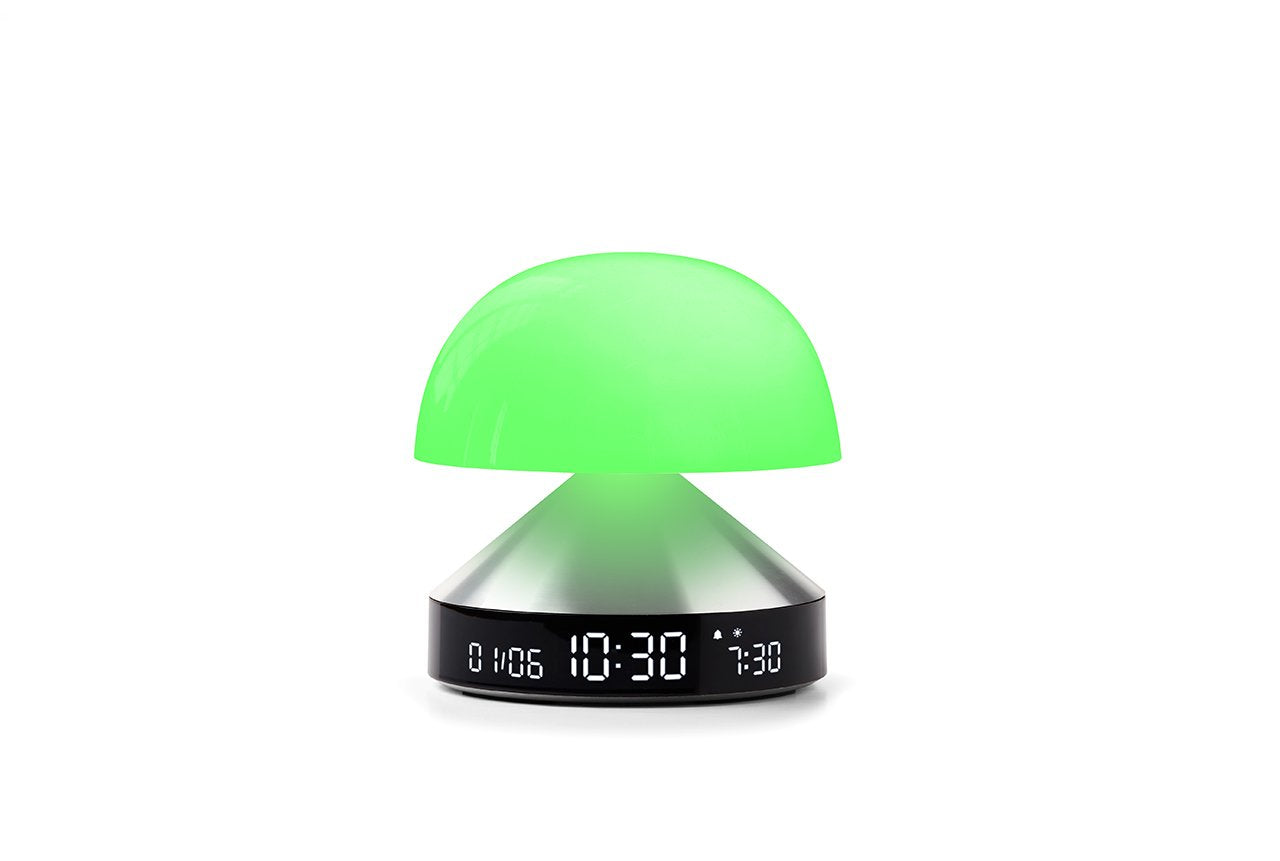 Lexon-Mina Sunrise Alarm Saatli Gün Işığı Simulatörü & Aydınlatma Alüminyum-Masa Saati-3-Milagron.com
