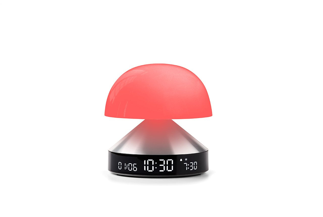 Lexon-Mina Sunrise Alarm Saatli Gün Işığı Simulatörü & Aydınlatma Alüminyum-Masa Saati-4-Milagron.com