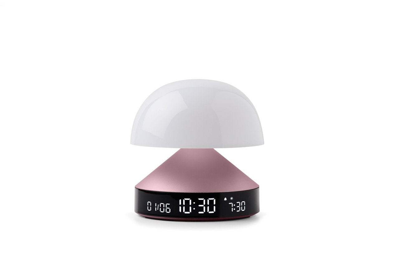 Lexon-Mina Sunrise Alarm Saatli Gün Işığı Simülatörü & Aydınlatma Pembe-Alarm Saatler-1-Milagron.com