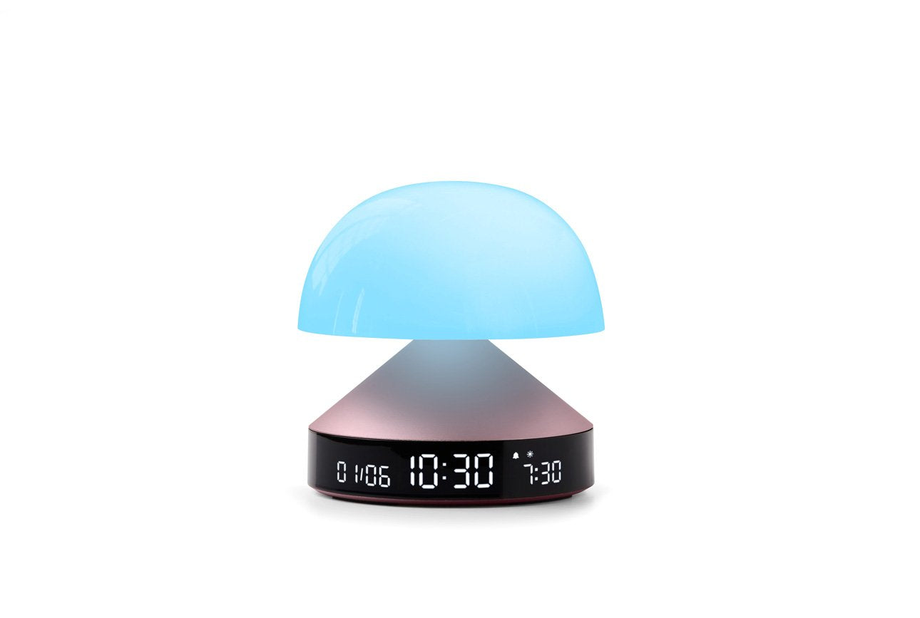 Lexon-Mina Sunrise Alarm Saatli Gün Işığı Simülatörü & Aydınlatma Pembe-Alarm Saatler-10-Milagron.com
