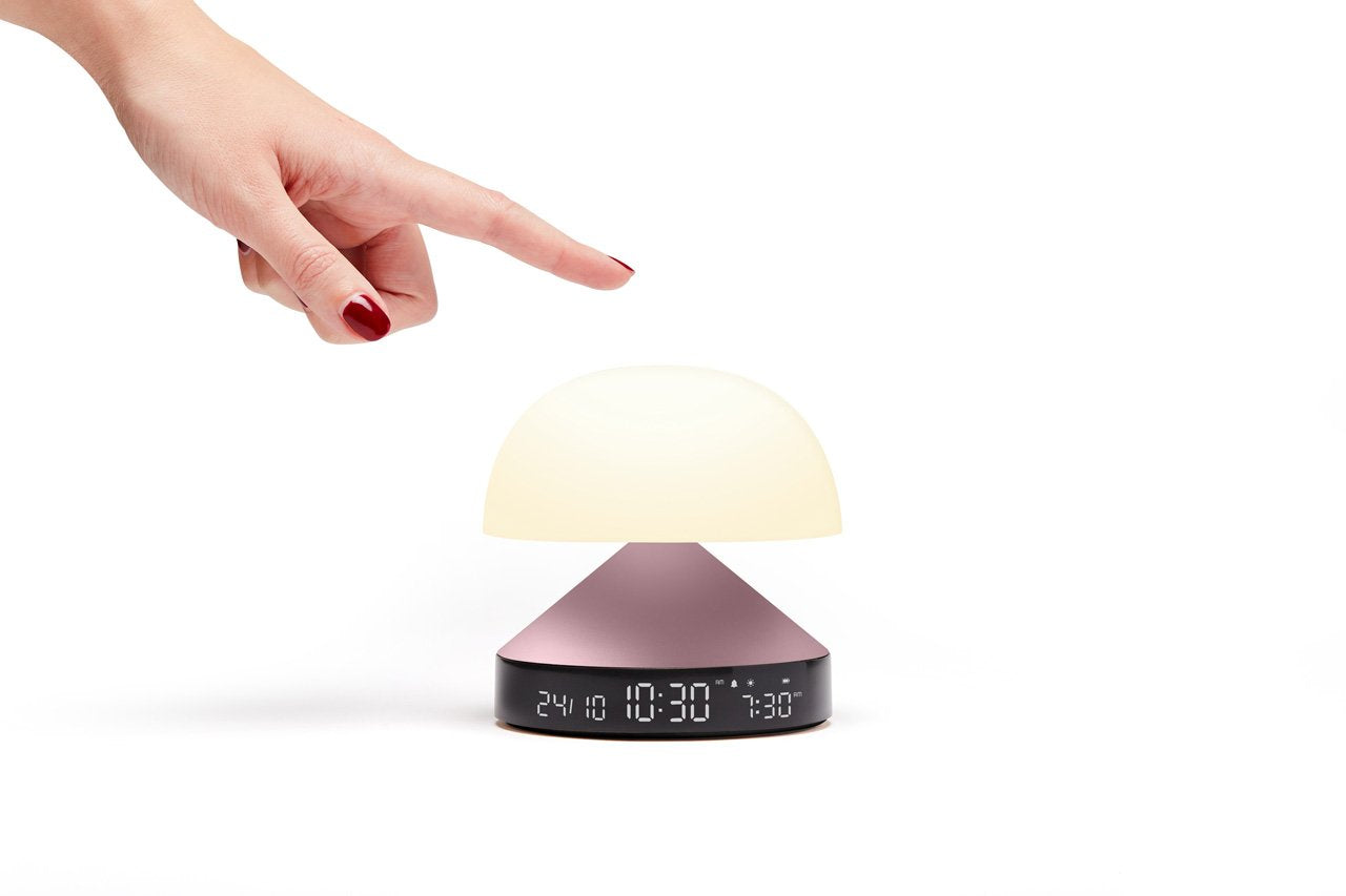 Lexon-Mina Sunrise Alarm Saatli Gün Işığı Simülatörü & Aydınlatma Pembe-Alarm Saatler-11-Milagron.com