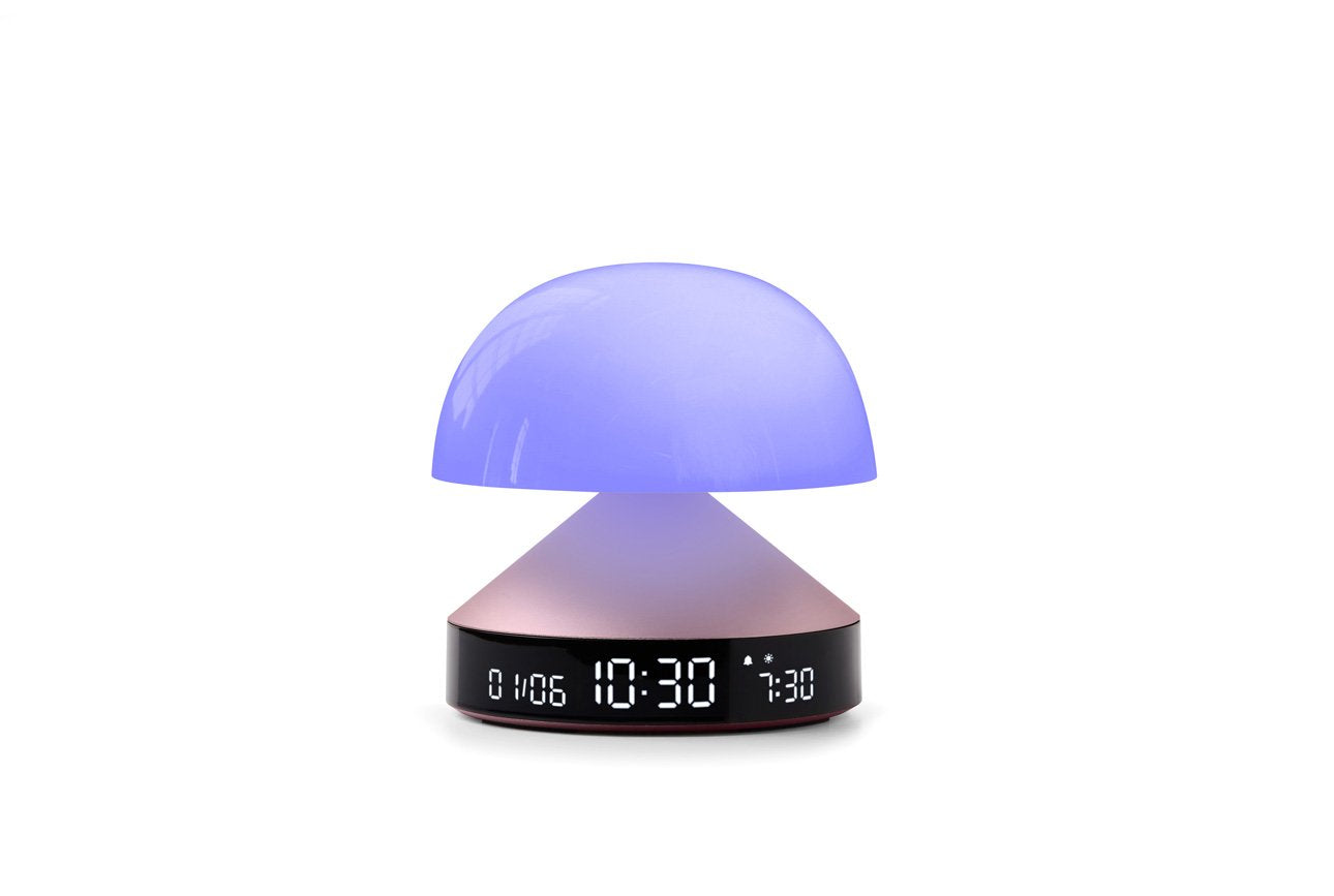 Lexon-Mina Sunrise Alarm Saatli Gün Işığı Simülatörü & Aydınlatma Pembe-Alarm Saatler-7-Milagron.com