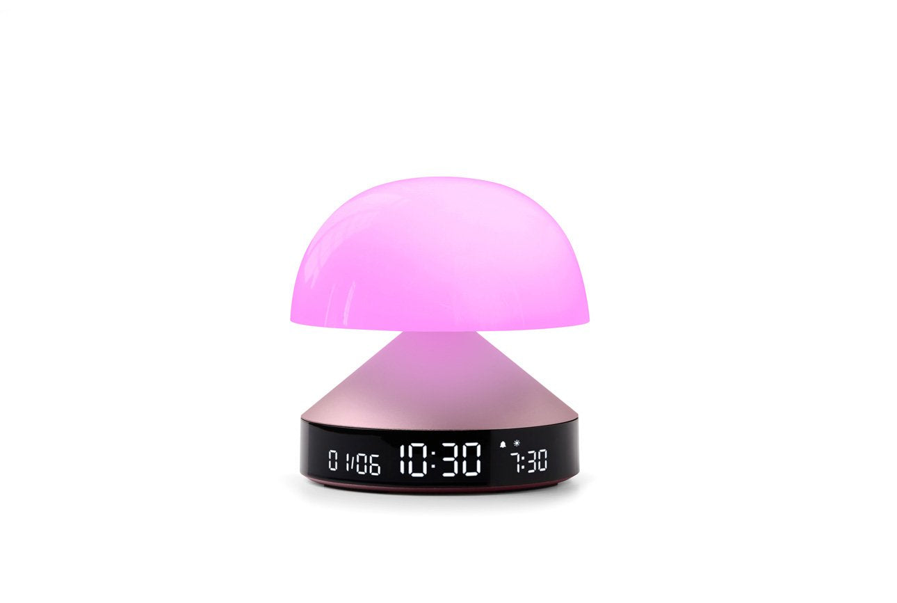 Lexon-Mina Sunrise Alarm Saatli Gün Işığı Simülatörü & Aydınlatma Pembe-Alarm Saatler-8-Milagron.com