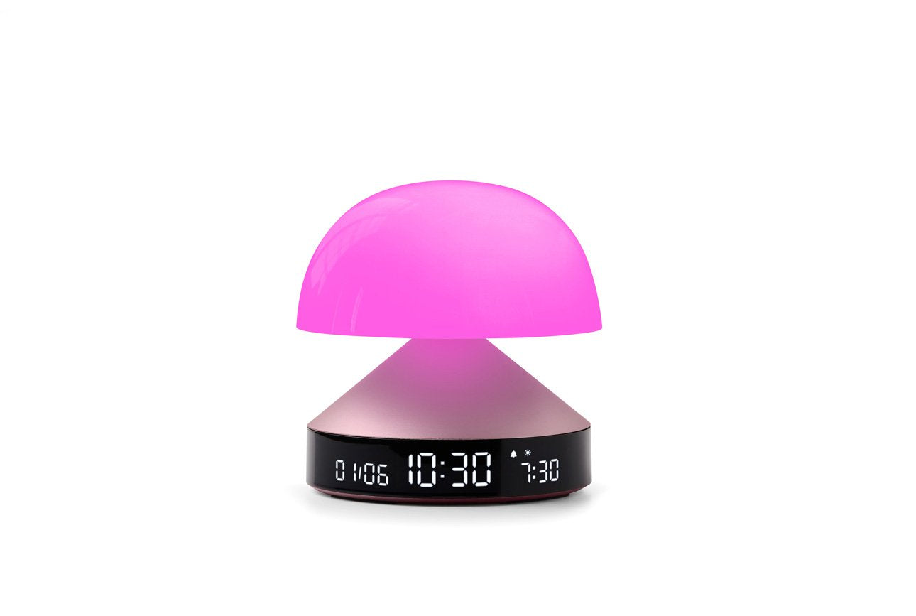 Lexon-Mina Sunrise Alarm Saatli Gün Işığı Simülatörü & Aydınlatma Pembe-Alarm Saatler-9-Milagron.com