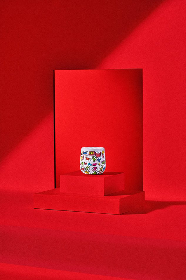 Lexon-Mino + Bluetooth Hoparlör X Keith Haring Happy-Taşınabilir Lamba-3-Milagron.com