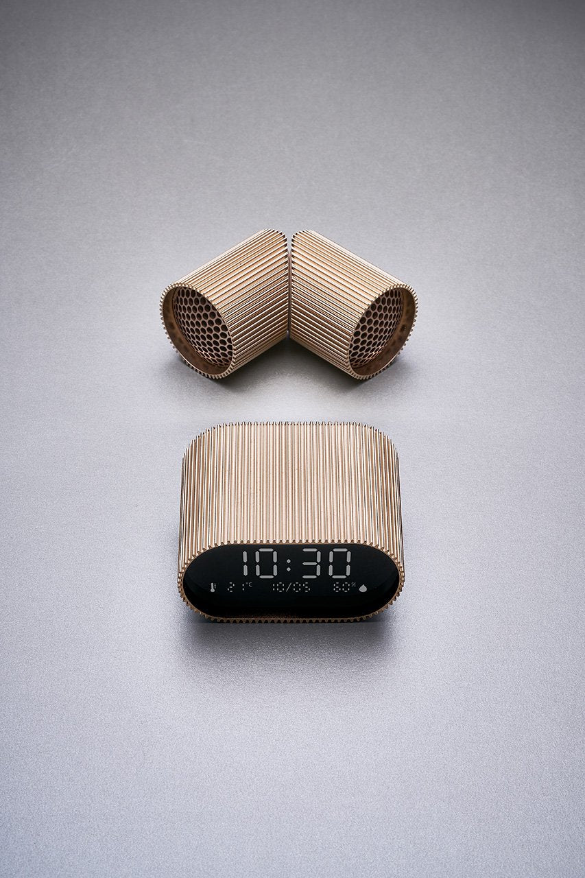 Lexon-Ray Bluetooth Hoparlör Vivid Gold-Taşınabilir Hoparlör-3-Milagron.com