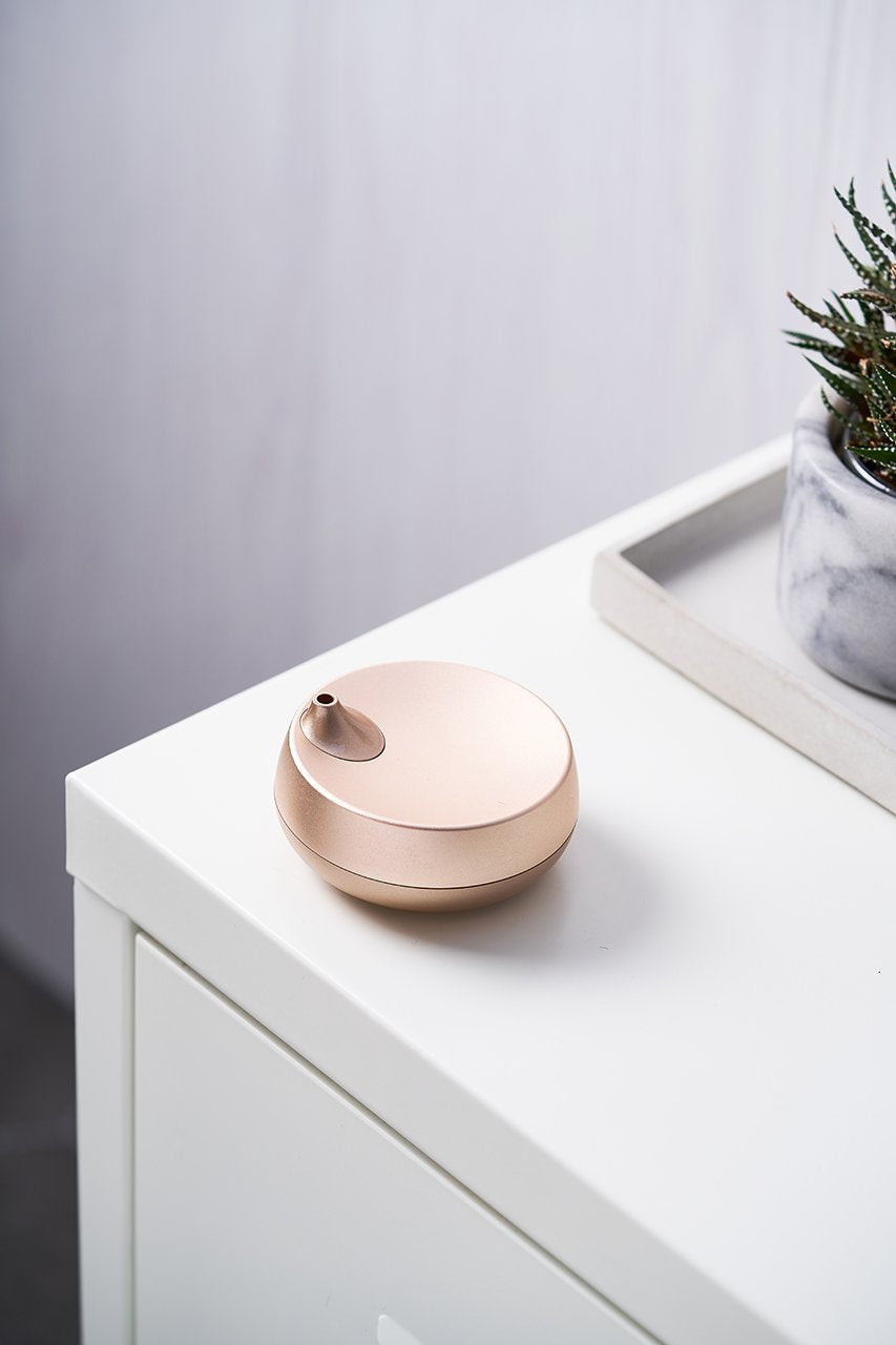 Lexon-Romino Taşınabilir Susuz Aroma Difüzörü Dore-Hava Difüzörü-6-Milagron.com