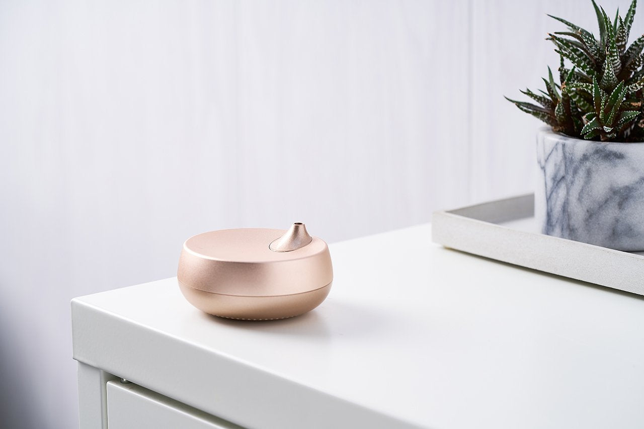 Lexon-Romino Taşınabilir Susuz Aroma Difüzörü Dore-Hava Difüzörü-7-Milagron.com