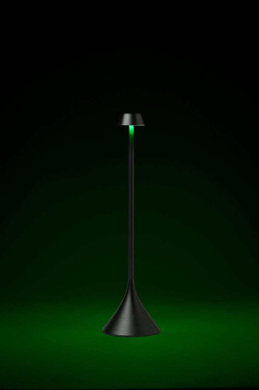 Lexon-Steli Shade Led Masa Lambası Metalik Gri-Masa Lambası-8-Milagron.com