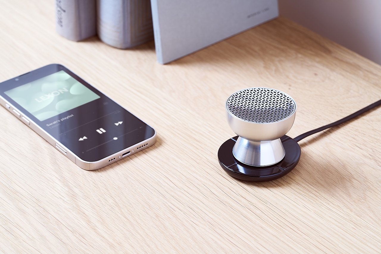 Lexon-Tamo Tws Bluetooth Hoparlör Alüminyum-Taşınabilir Hoparlör-5-Milagron.com