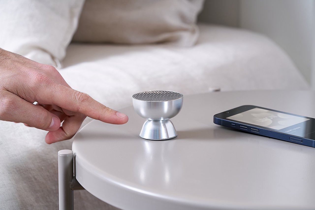 Lexon-Tamo Tws Bluetooth Hoparlör Alüminyum-Taşınabilir Hoparlör-6-Milagron.com