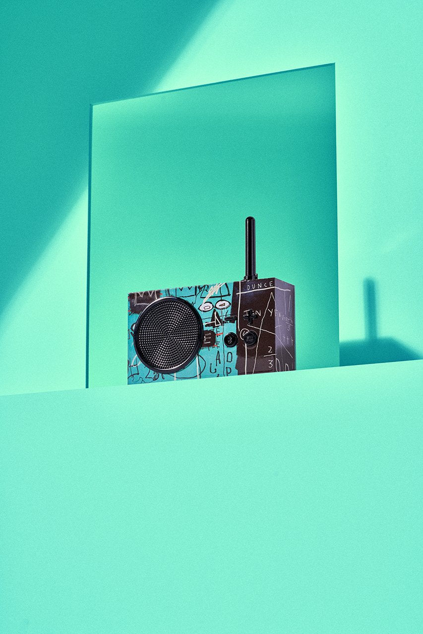 Lexon-Tykho 3 Bluetooth Hoparlör Ve Radyo X Jean Michel Basquiat Pi-Taşınabilir Hoparlör-6-Milagron.com