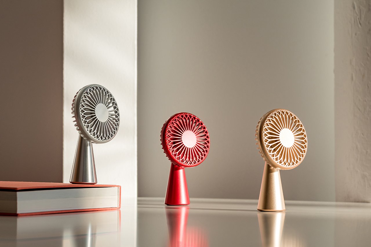 Lexon-Wino Taşınabilir Fan Kırmızı-Aksesuarlar-2-Milagron.com