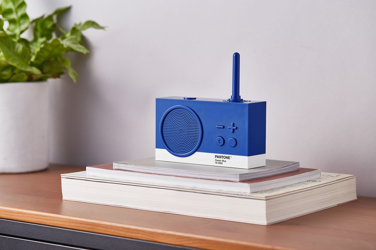 Lexon-X Pantone Tykho 3 Bluetooth Hoparlör Ve Radyo Mavi-Taşınabilir Hoparlör-2-Milagron.com