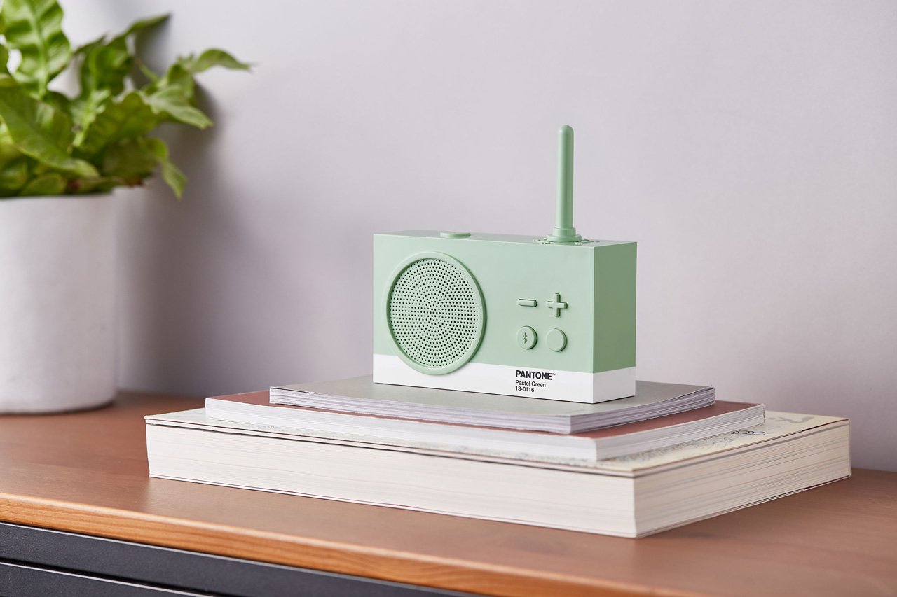 Lexon-X Pantone Tykho 3 Bluetooth Hoparlör Ve Radyo Mint-Taşınabilir Hoparlör-2-Milagron.com