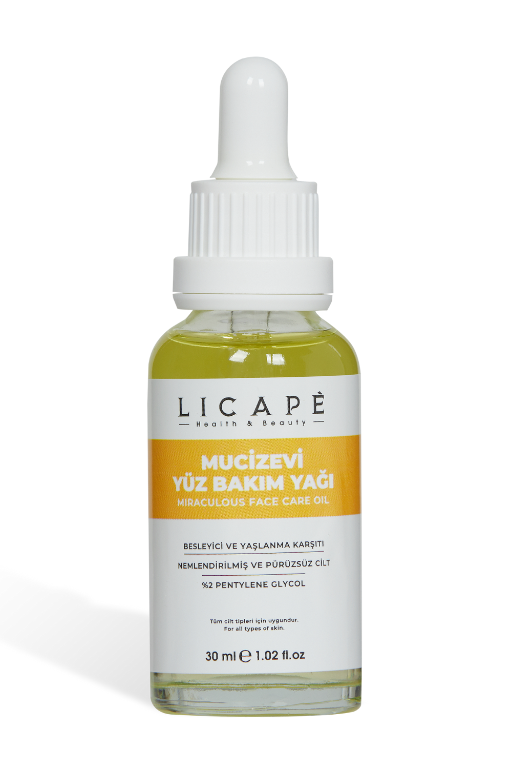 Licape-Mucizevi Cilt Bakım Yağı 30ml-Cilt Bakımı Yağları-1-Milagron.com