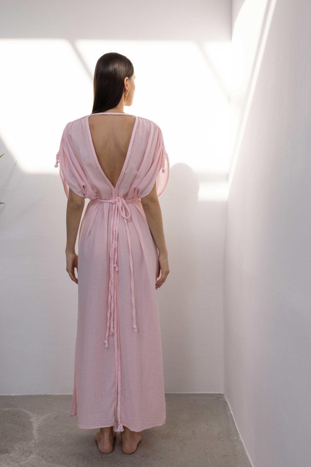 Licia İstanbul-SORUNLU - Helen Maxi Boy Uzun Elbise-Elbise-5-Milagron.com