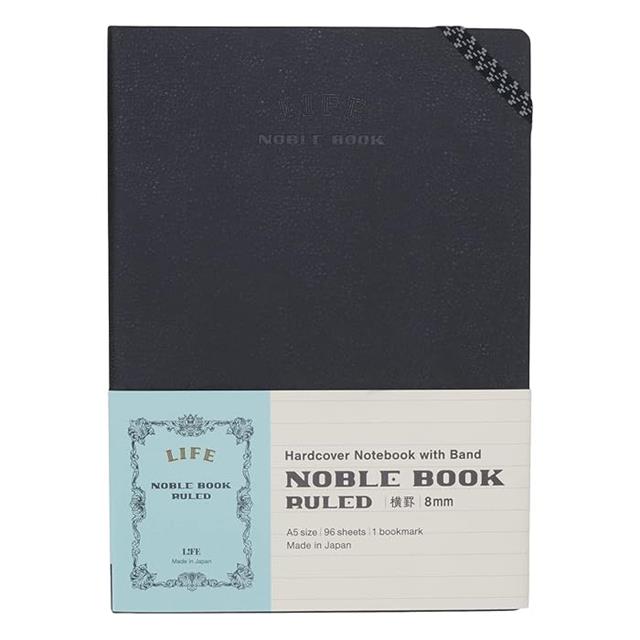 Life-Life N1622 Japon Dolma Kalem Uyumlu Noble A5 Sert Kapak çizgili Defteri-Çizgili-1-Milagron.com