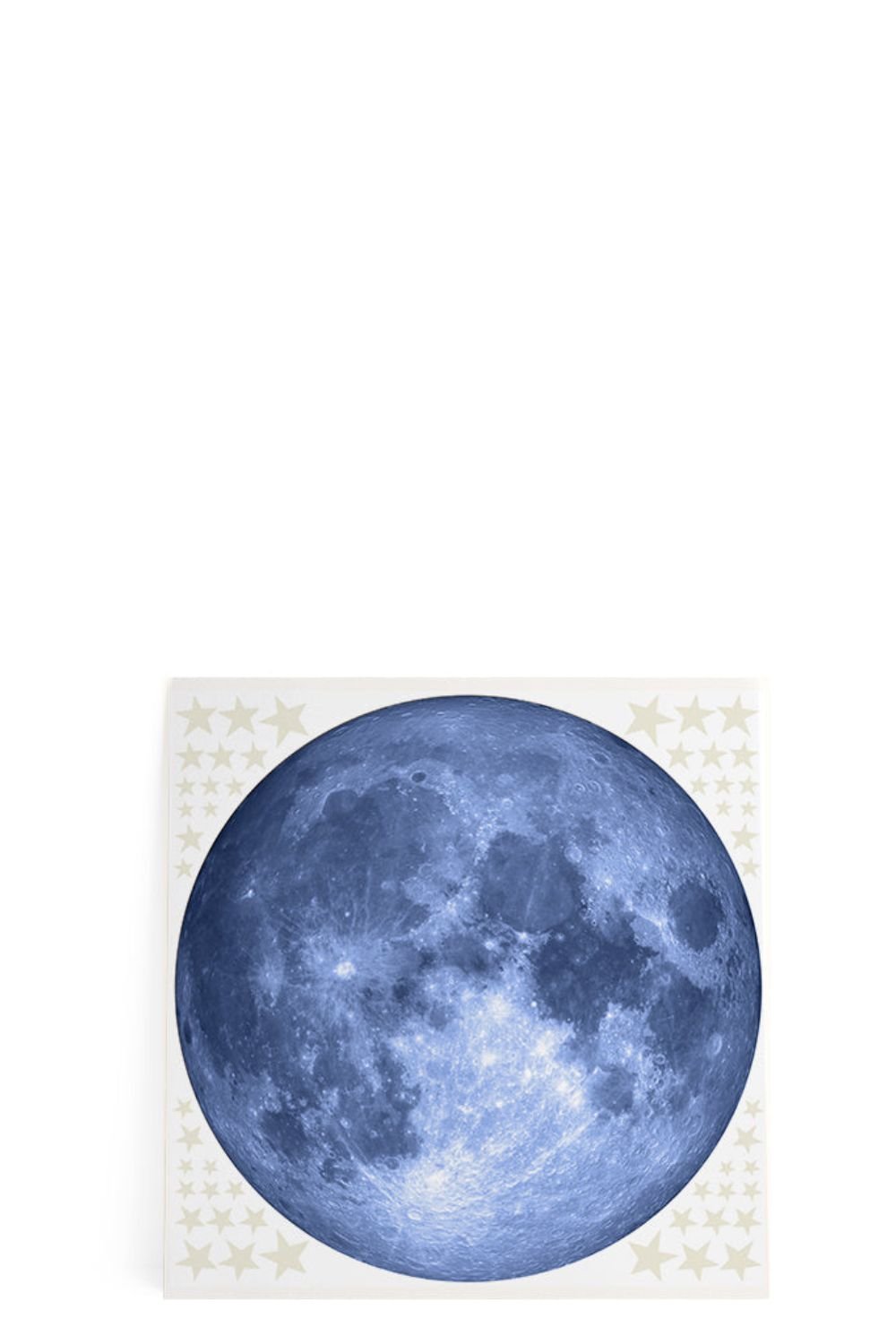 Lil'Gaea-Blue Moon & Stars Xl Duvar Etiketi-Duvar Dekorları-1-Milagron.com