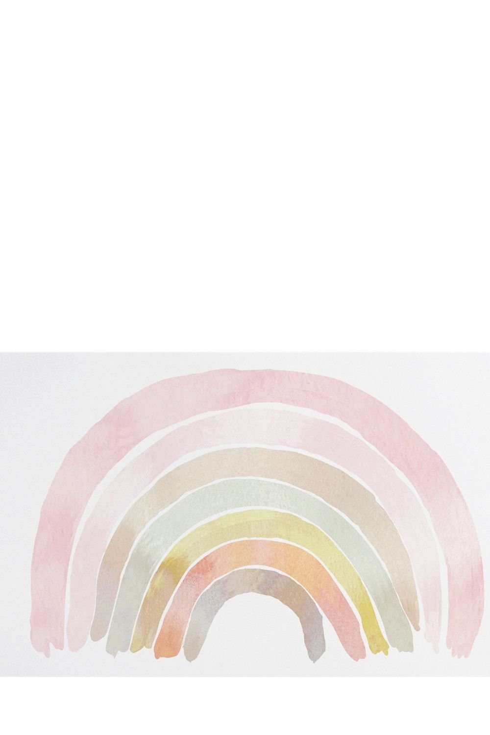 Lil'Gaea-Pembe Sulu Boya Gökkuşağı Duvar Etiketi-Duvar Dekorları-2-Milagron.com