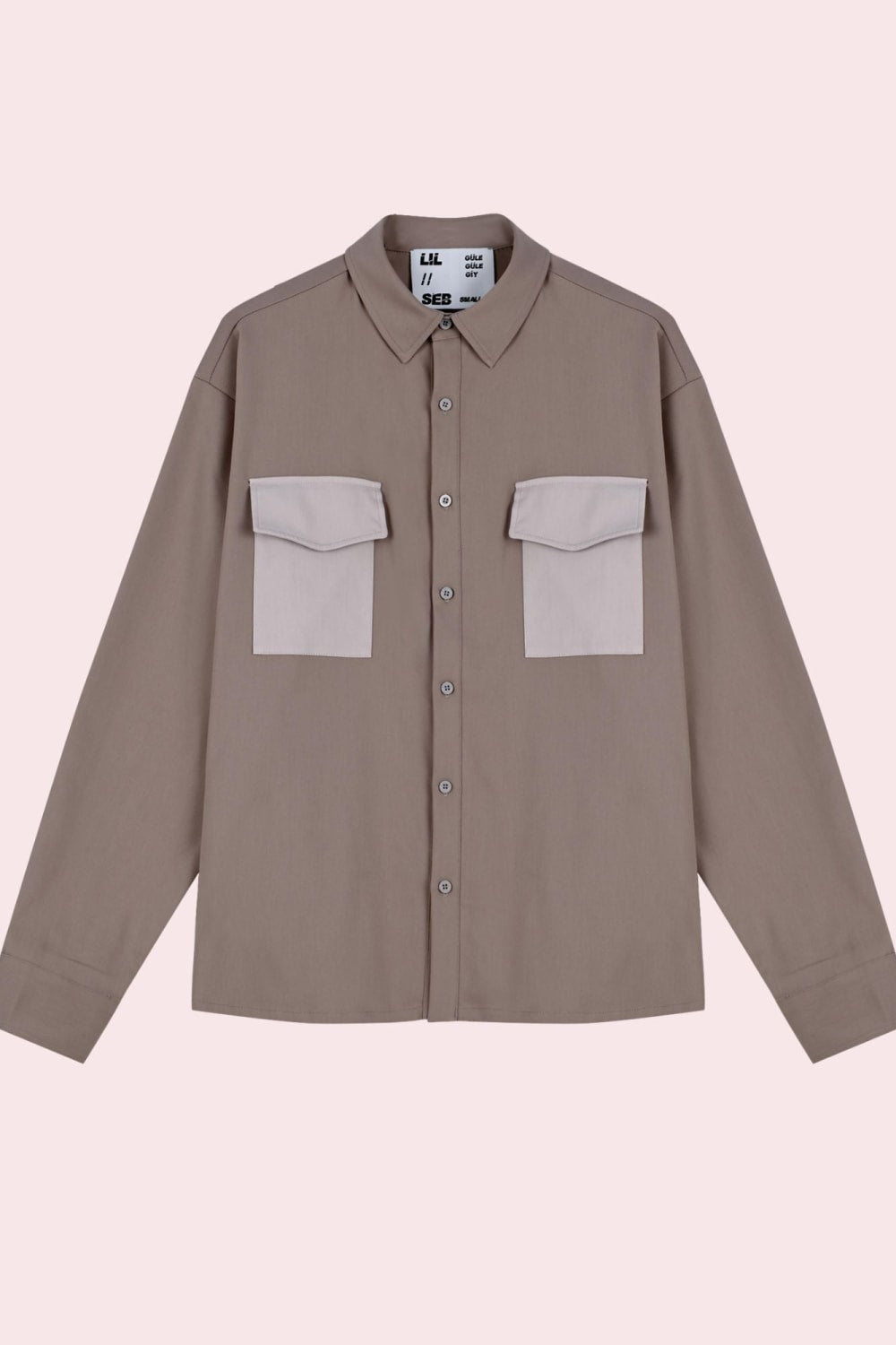 Lilseb-Ash Shirt-Gömlek-1-Milagron.com