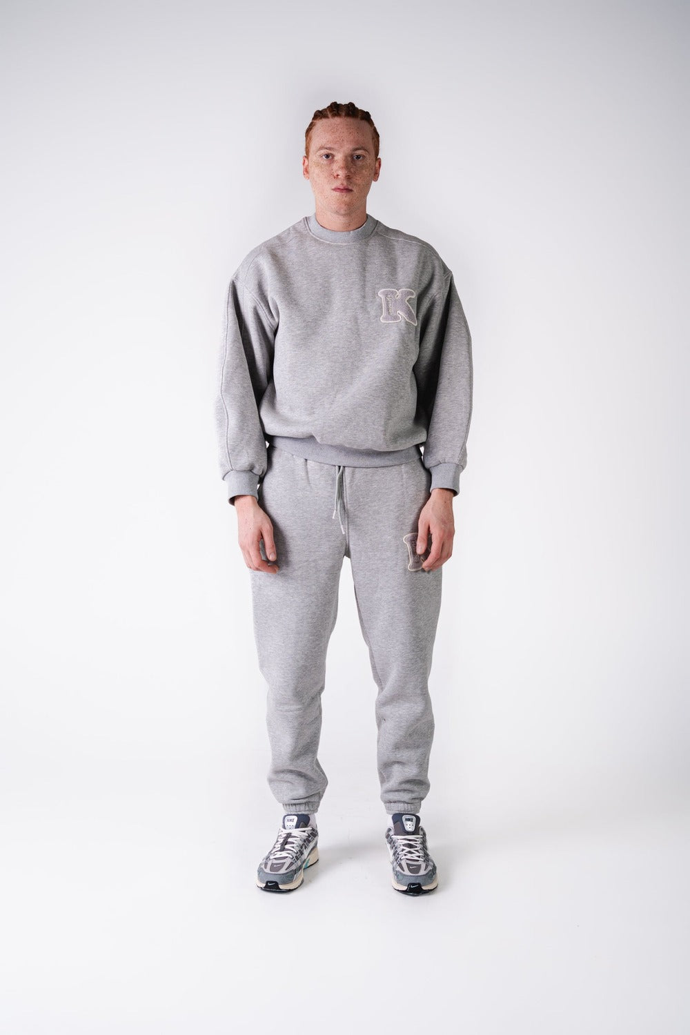 Lilseb-Grigio Jogger-Eşofman-1-Milagron.com