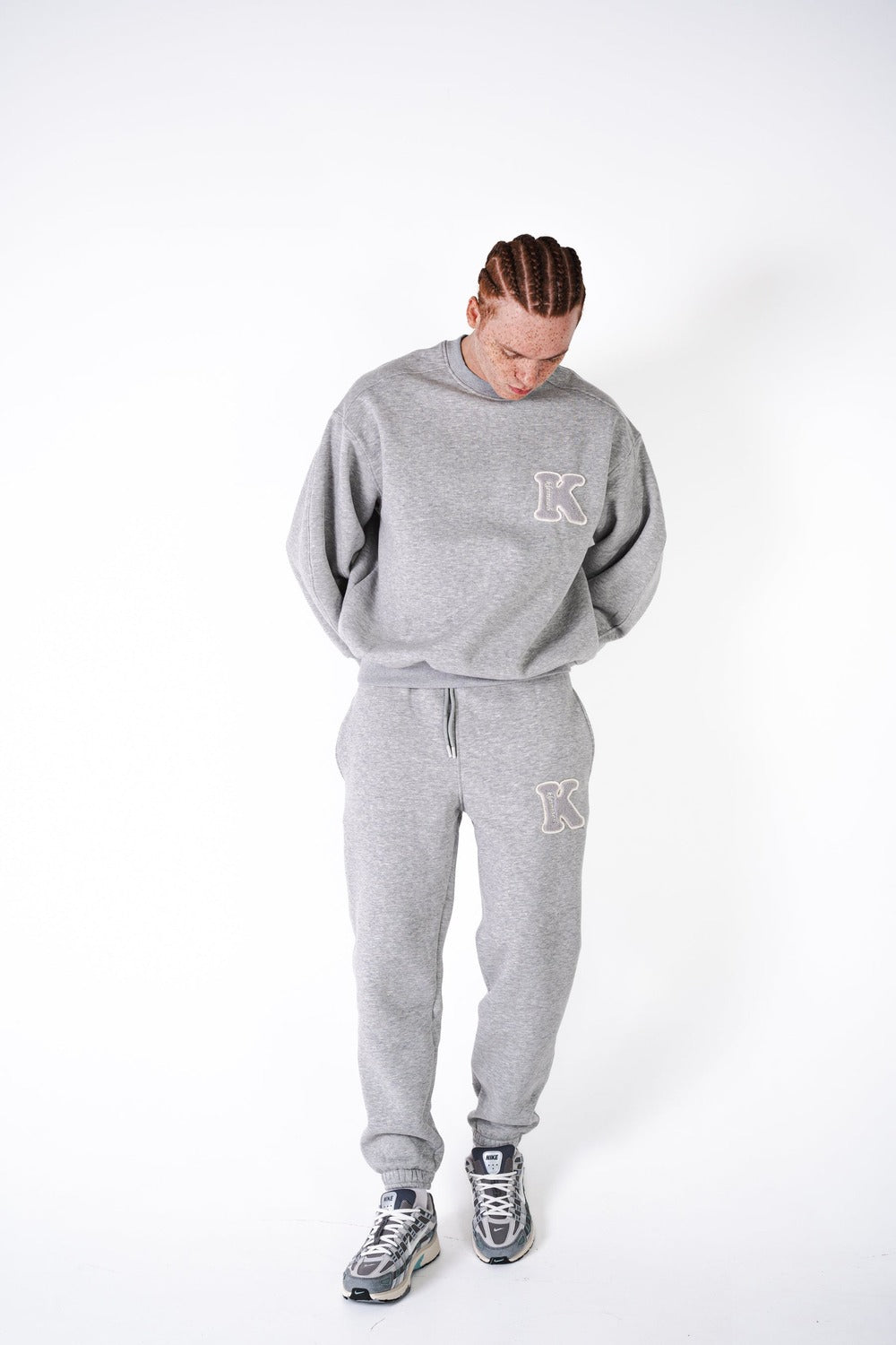 Lilseb-Grigio Jogger-Eşofman-5-Milagron.com