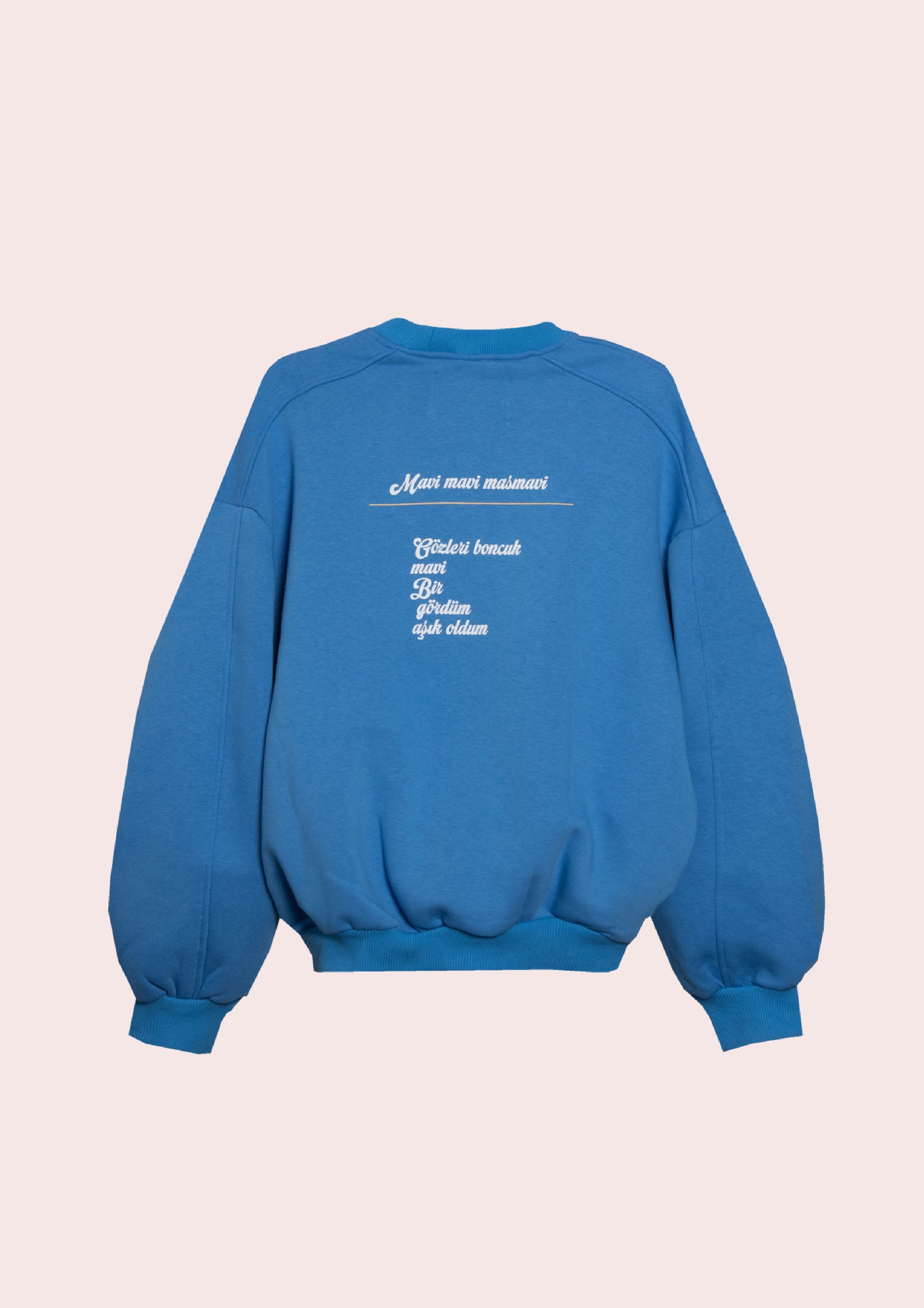 Lilseb-Mavi Sweat-Sweatshirts & Hoodies-2-Milagron.com