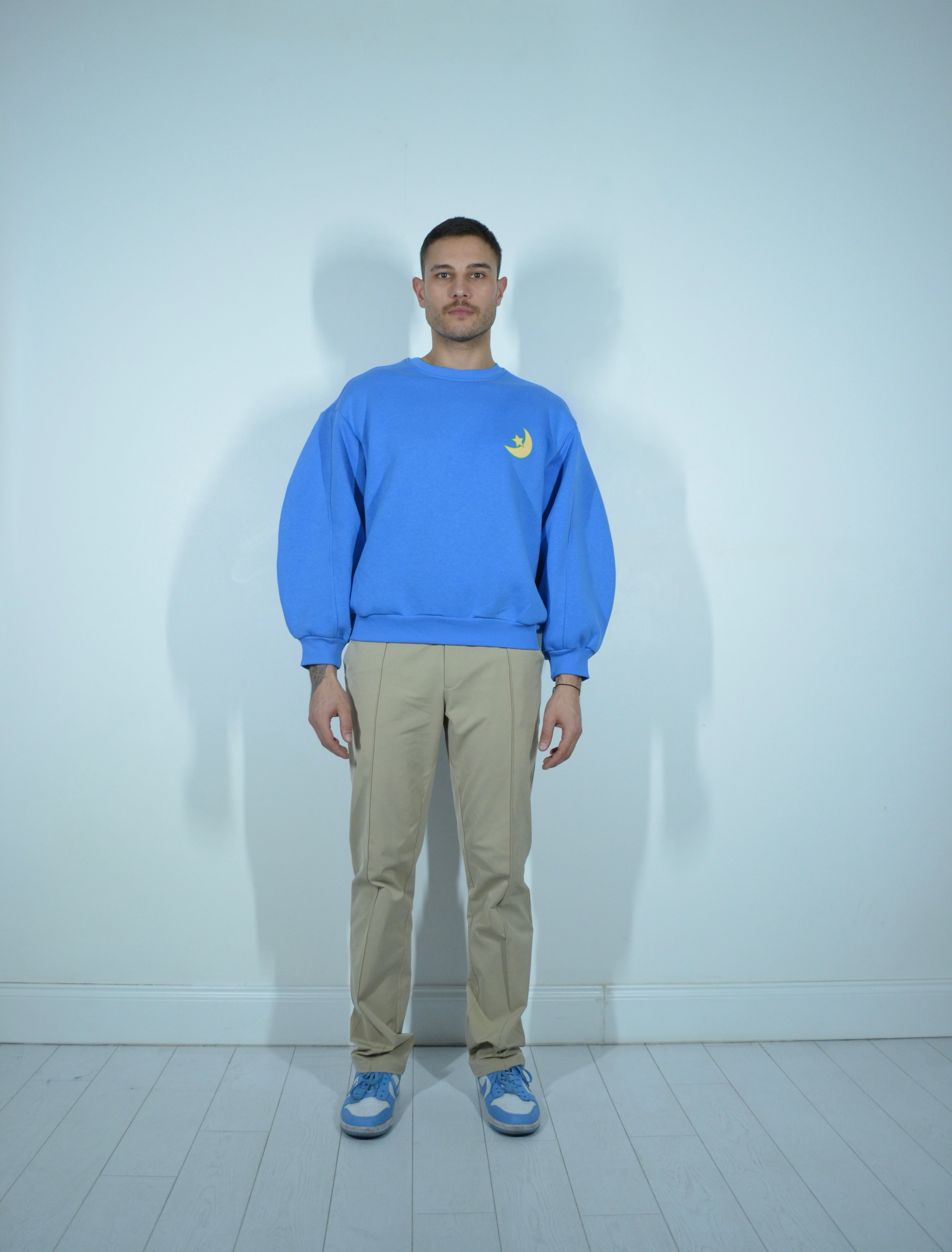 Lilseb-Mavi Sweat-Sweatshirts & Hoodies-3-Milagron.com