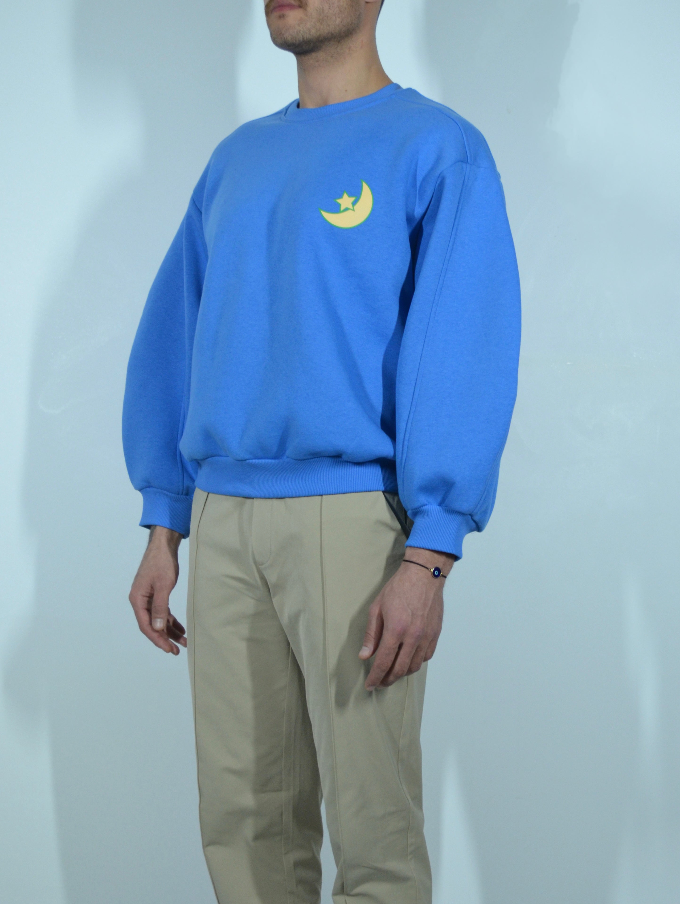 Lilseb-Mavi Sweat-Sweatshirts & Hoodies-8-Milagron.com