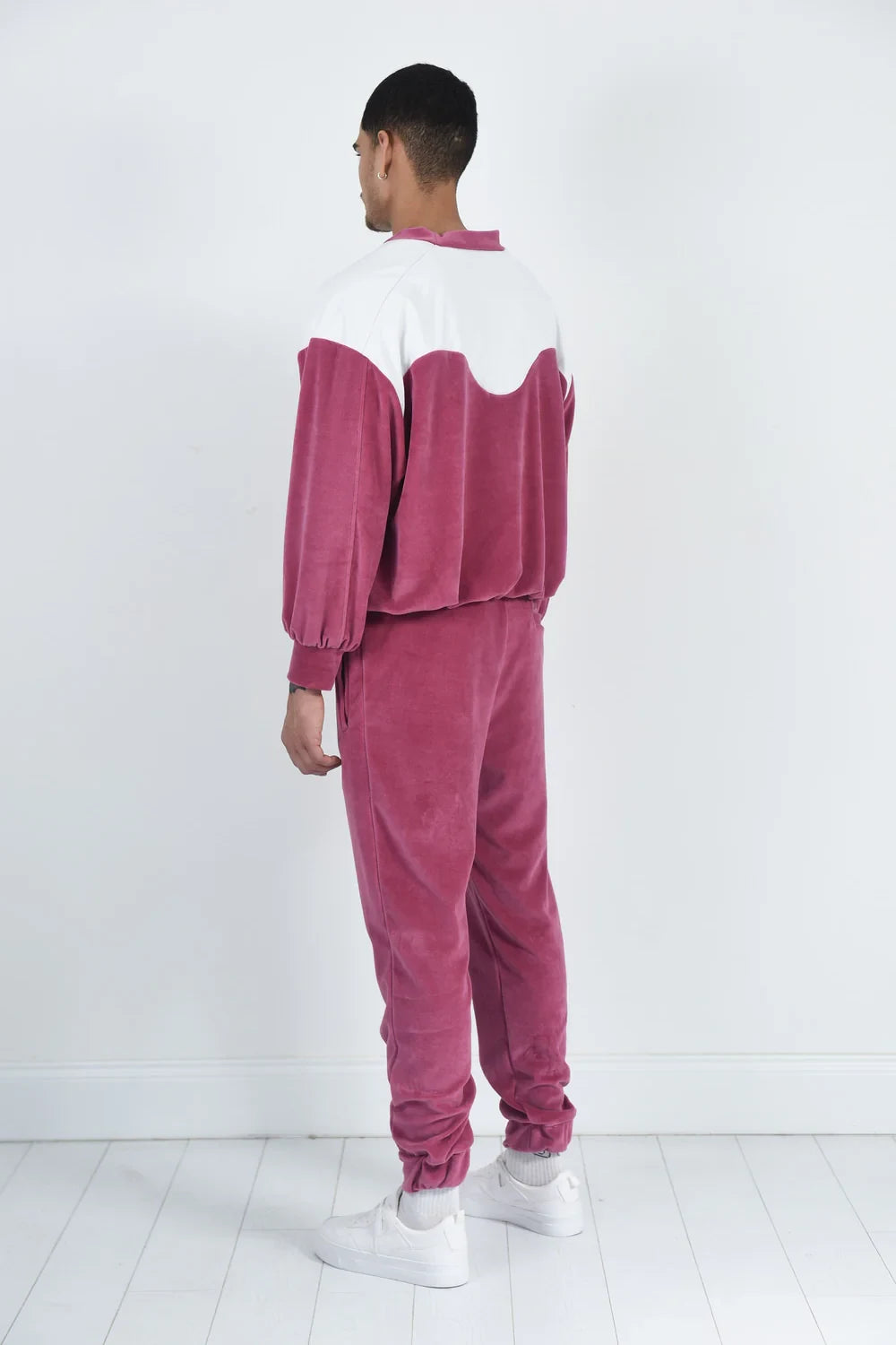 Lilseb-Raspberry Velvet Jogger-Eşofman-4-Milagron.com