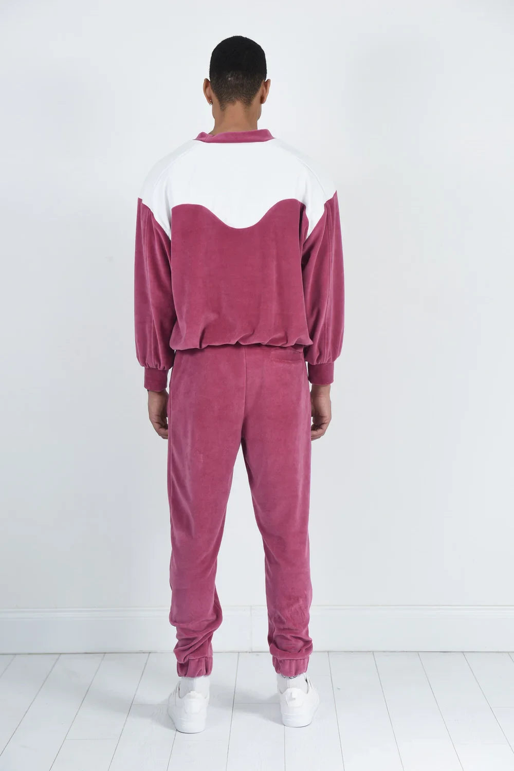 Lilseb-Raspberry Velvet Jogger-Eşofman-5-Milagron.com