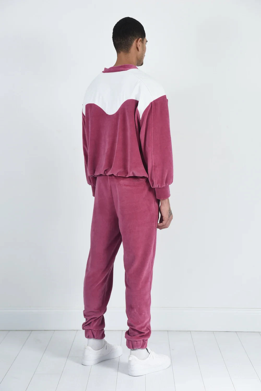 Lilseb-Raspberry Velvet Jogger-Eşofman-6-Milagron.com