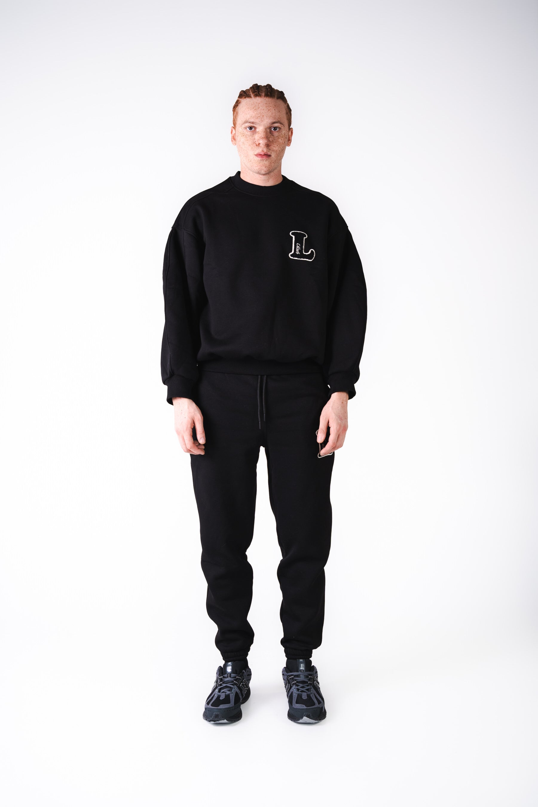 Lilseb-The Noir Sweat-Sweatshirts & Hoodies-1-Milagron.com