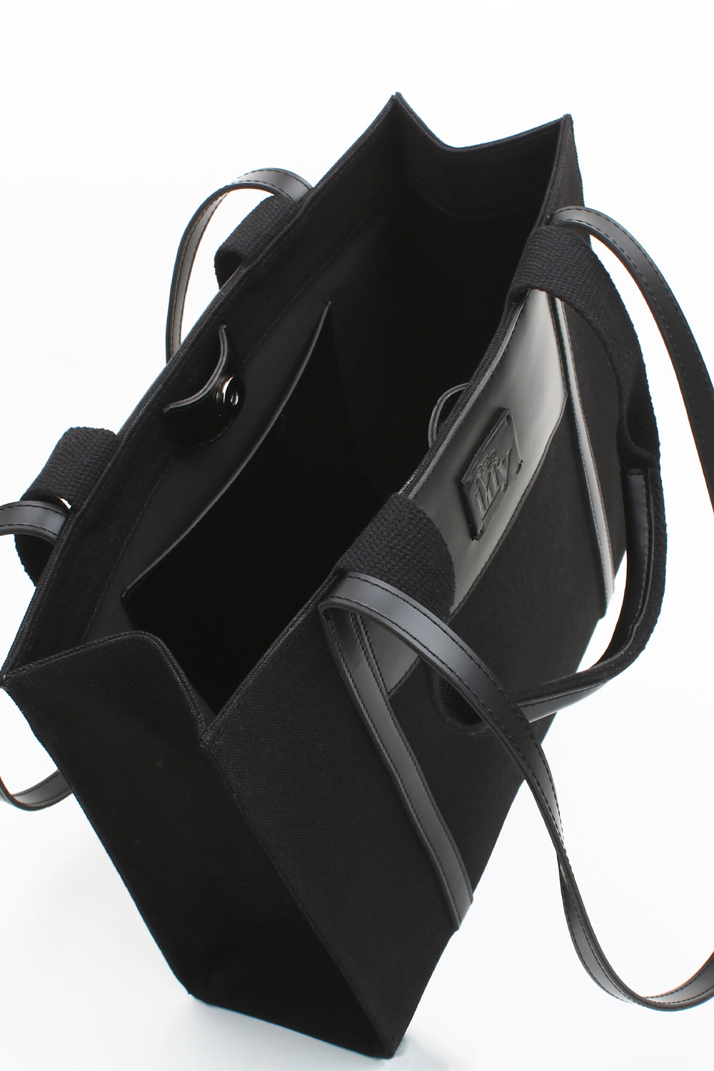Black Canvas Tote Bag - 7