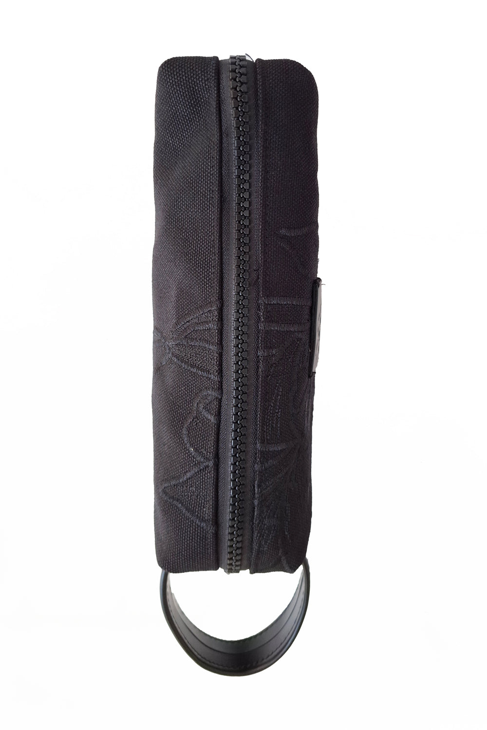 Siyah Kanvas Pouch - 7