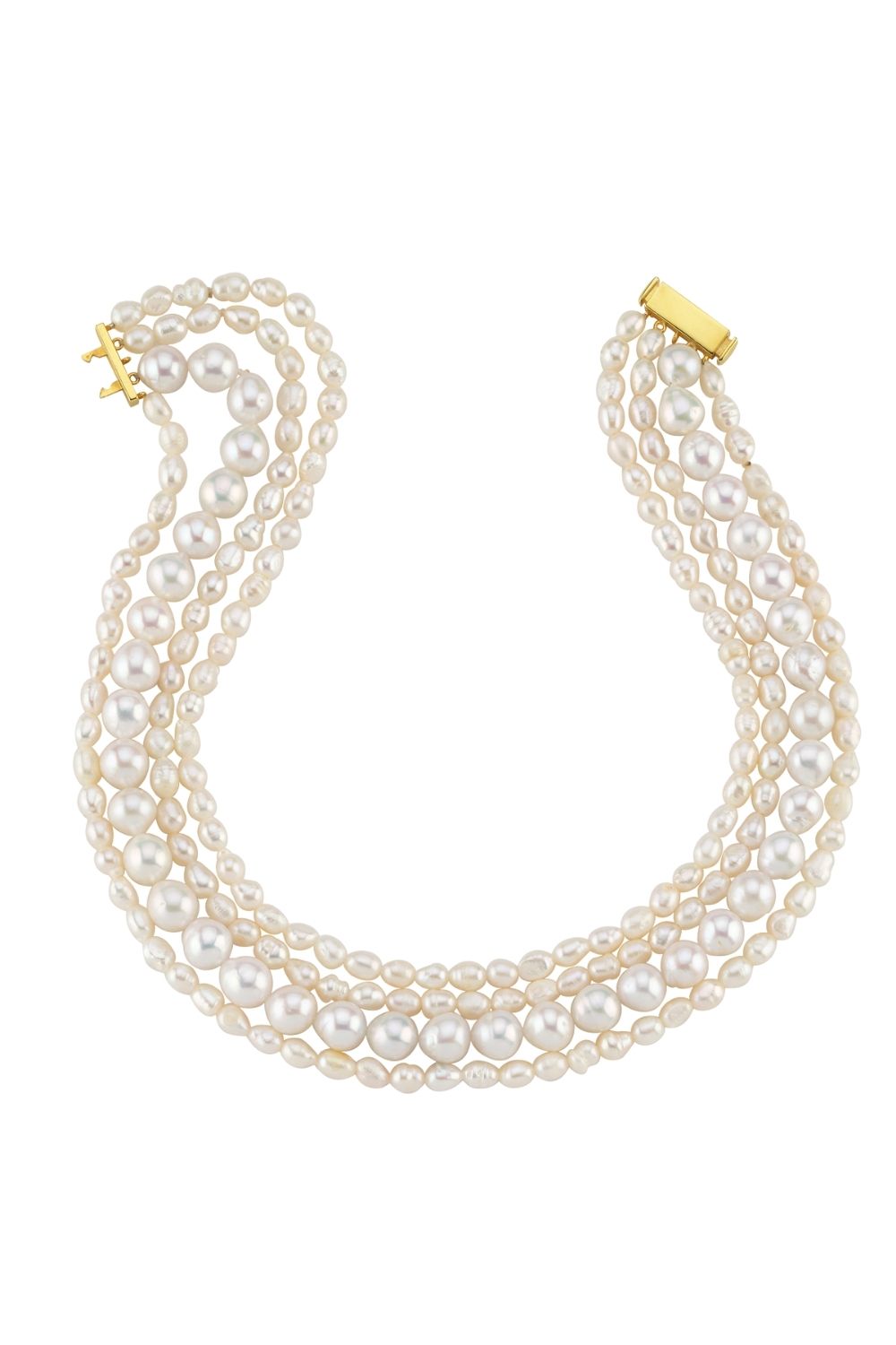 Amour çOklu İNci Choker - 1