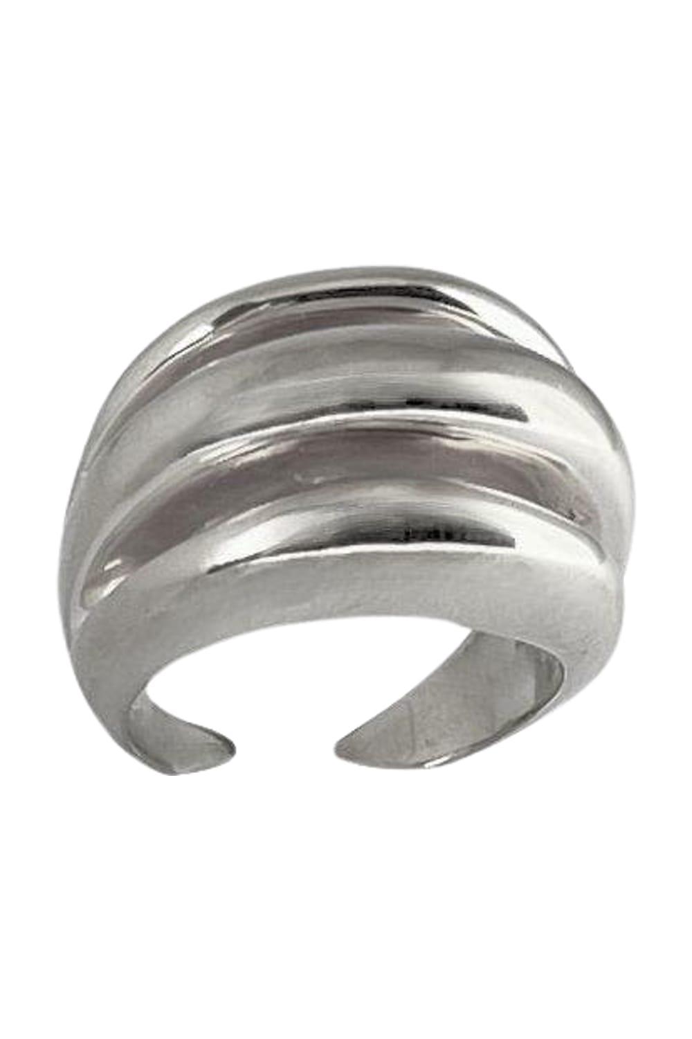 Linya Jewellery-Bery Vintage Büyük Gümüş Yüzük-Yüzük-1-Milagron.com