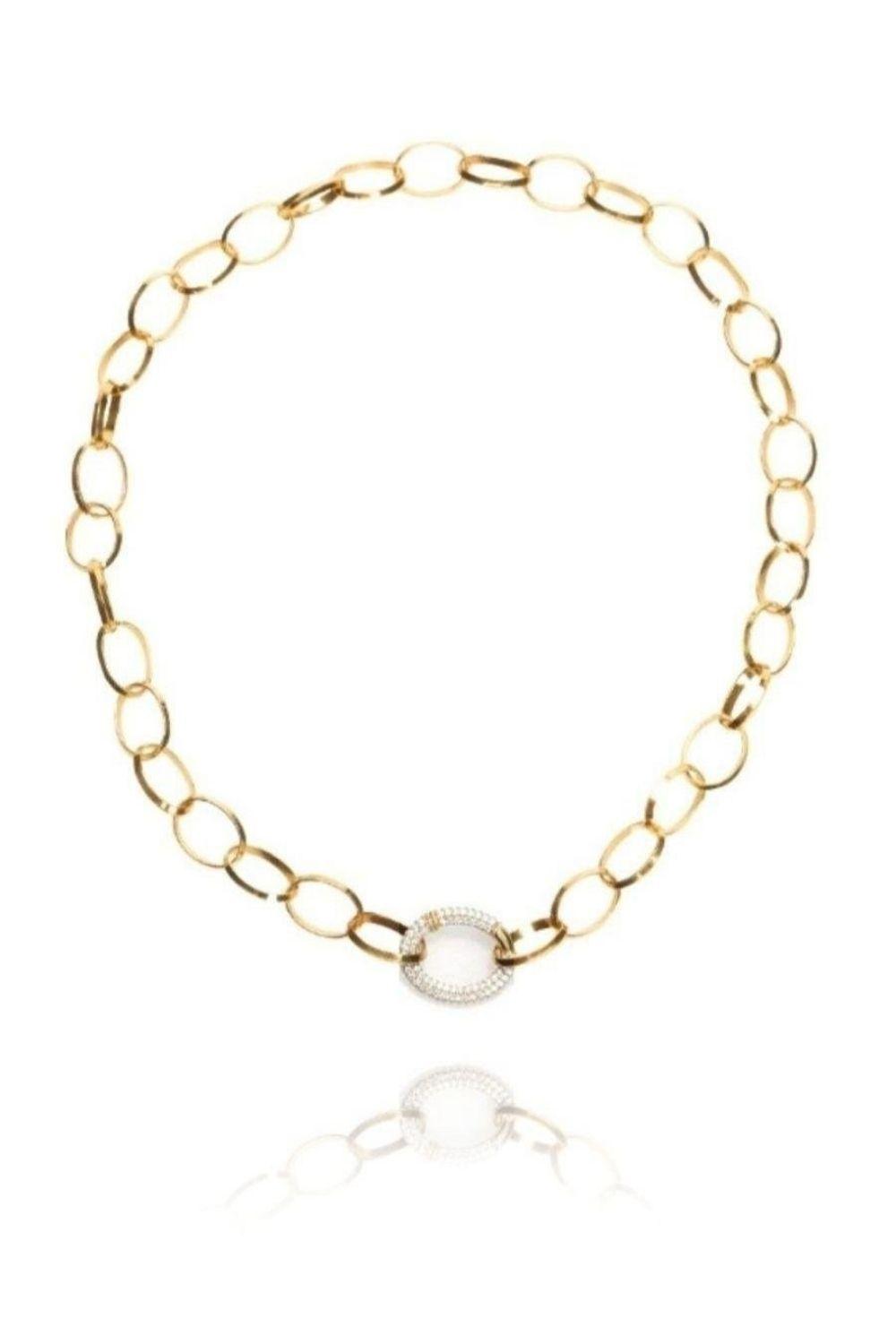 Linya Jewellery-Cara Zincir Kolye-Kolye-1-Milagron.com