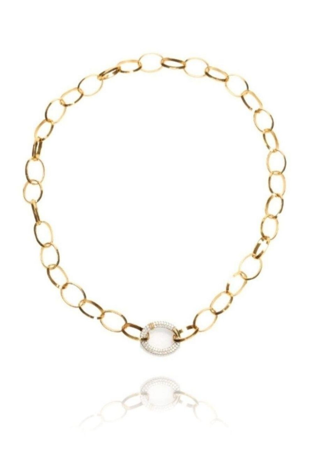 Linya Jewellery-Cara Zincir Kolye-Kolye-4-Milagron.com