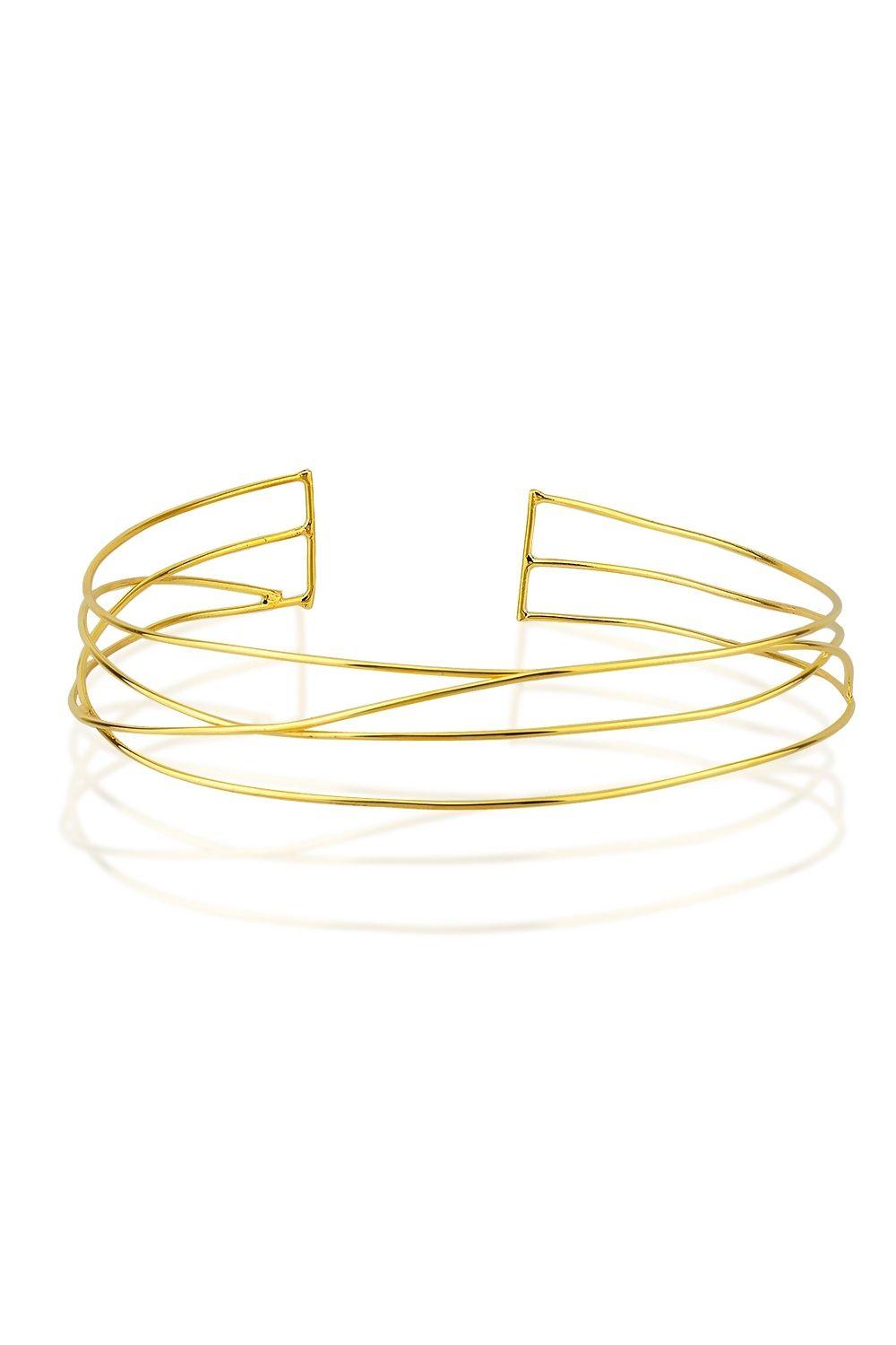 Linya Jewellery-Geo Choker-Kolye-1-Milagron.com