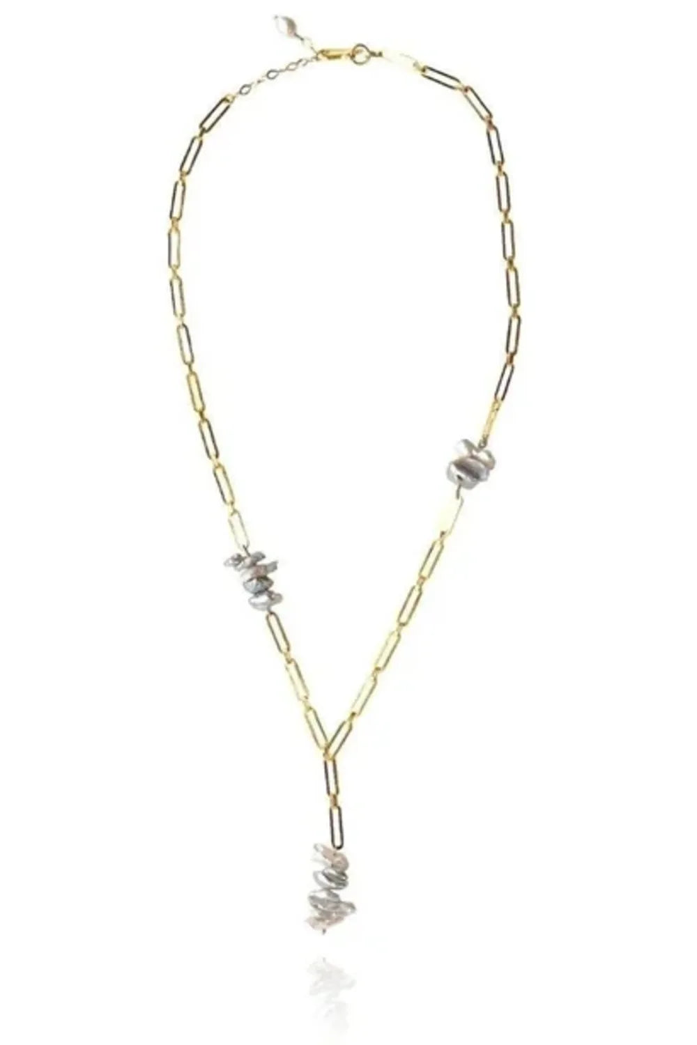 Linya Jewellery-Grez Uzun Zincir Kolye-Kolye-1-Milagron.com