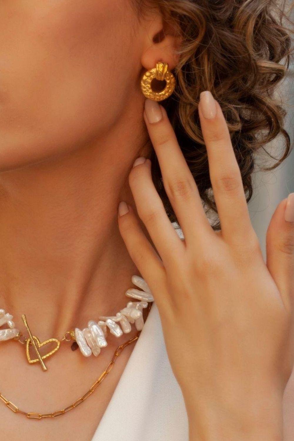 Linya Jewellery-Helen Halka Küpe-Küpe-2-Milagron.com