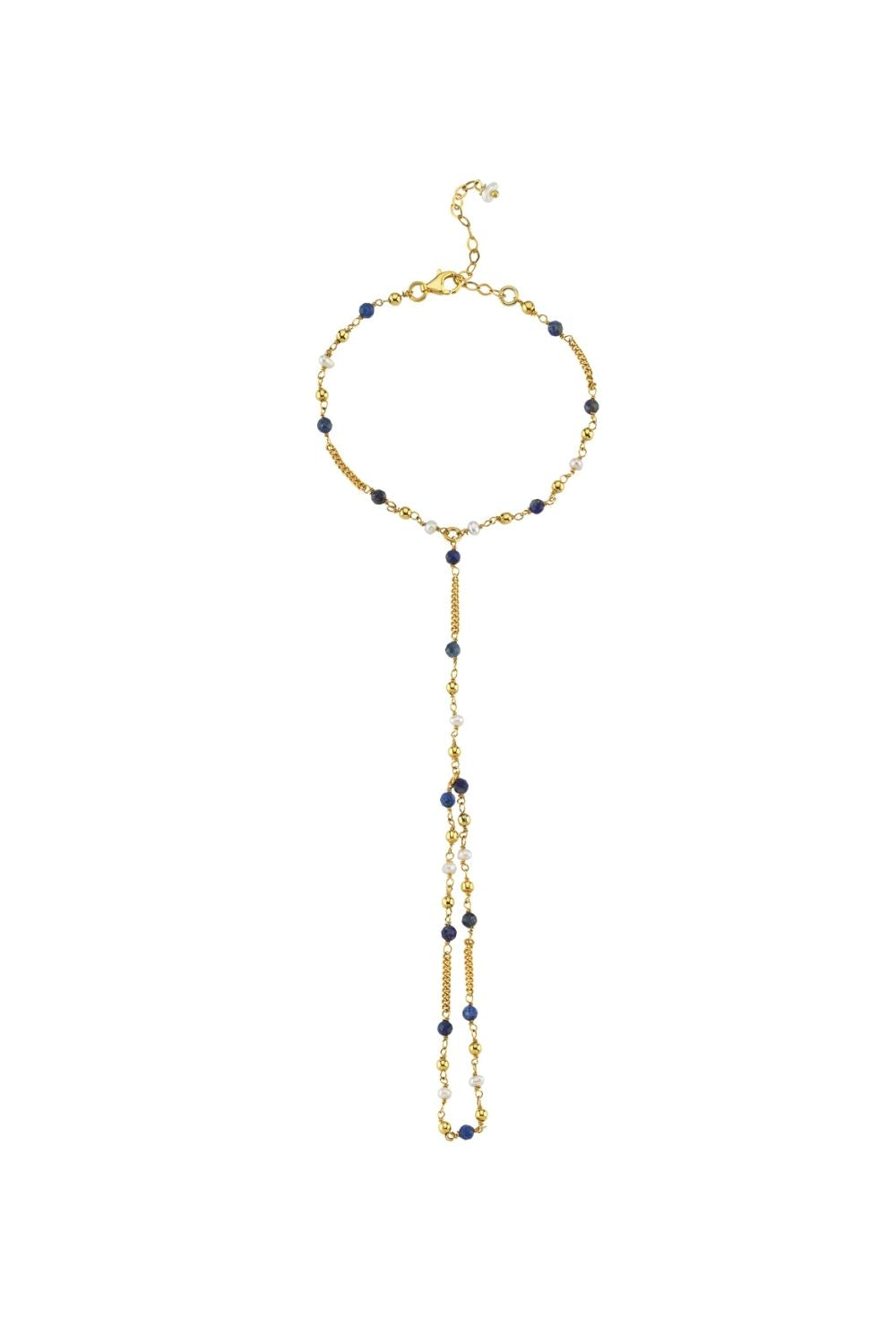 Mavi Lapis TaşLı şAhmeran Bileklik - 1