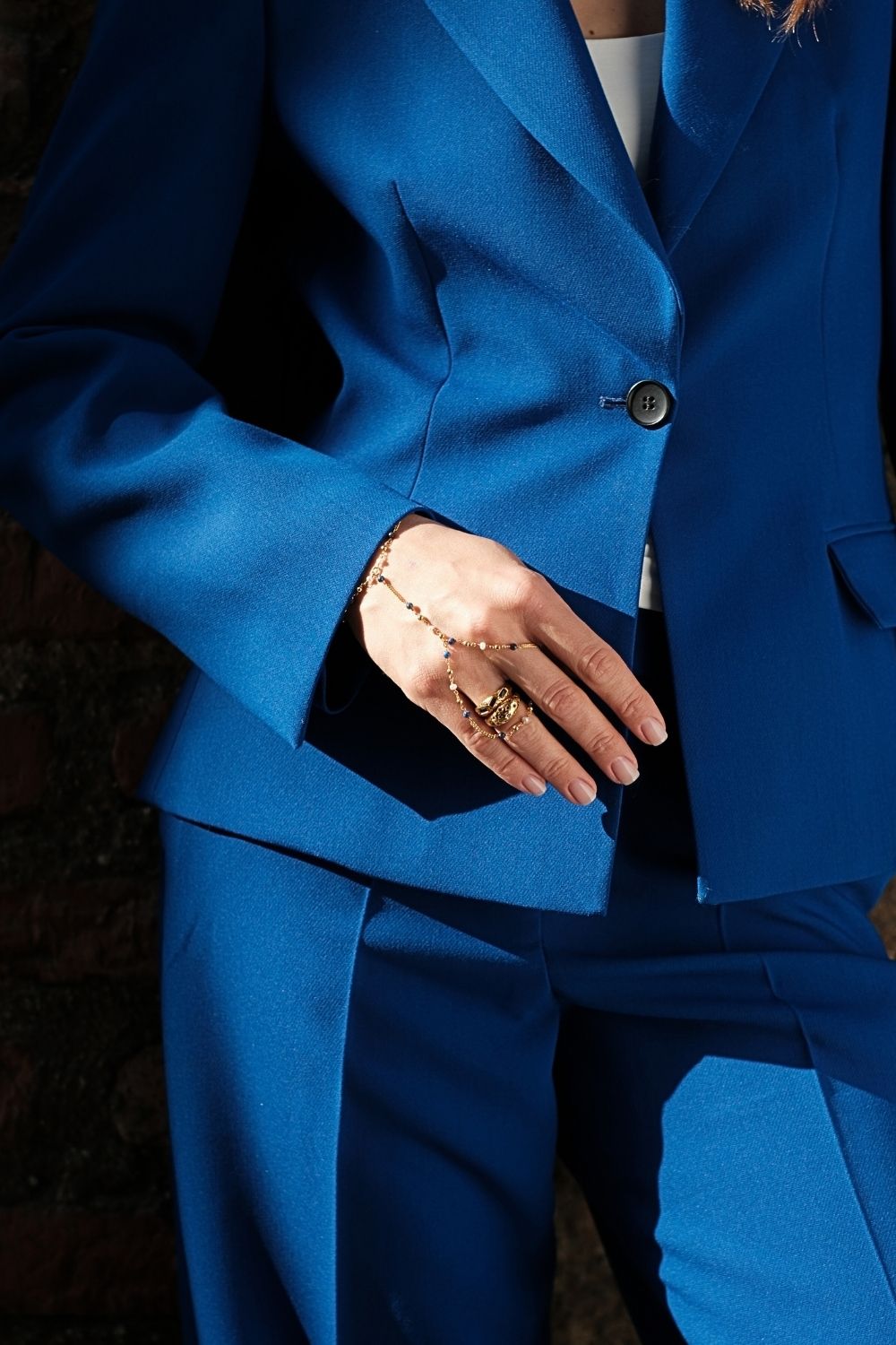 Mavi Lapis TaşLı şAhmeran Bileklik - 5