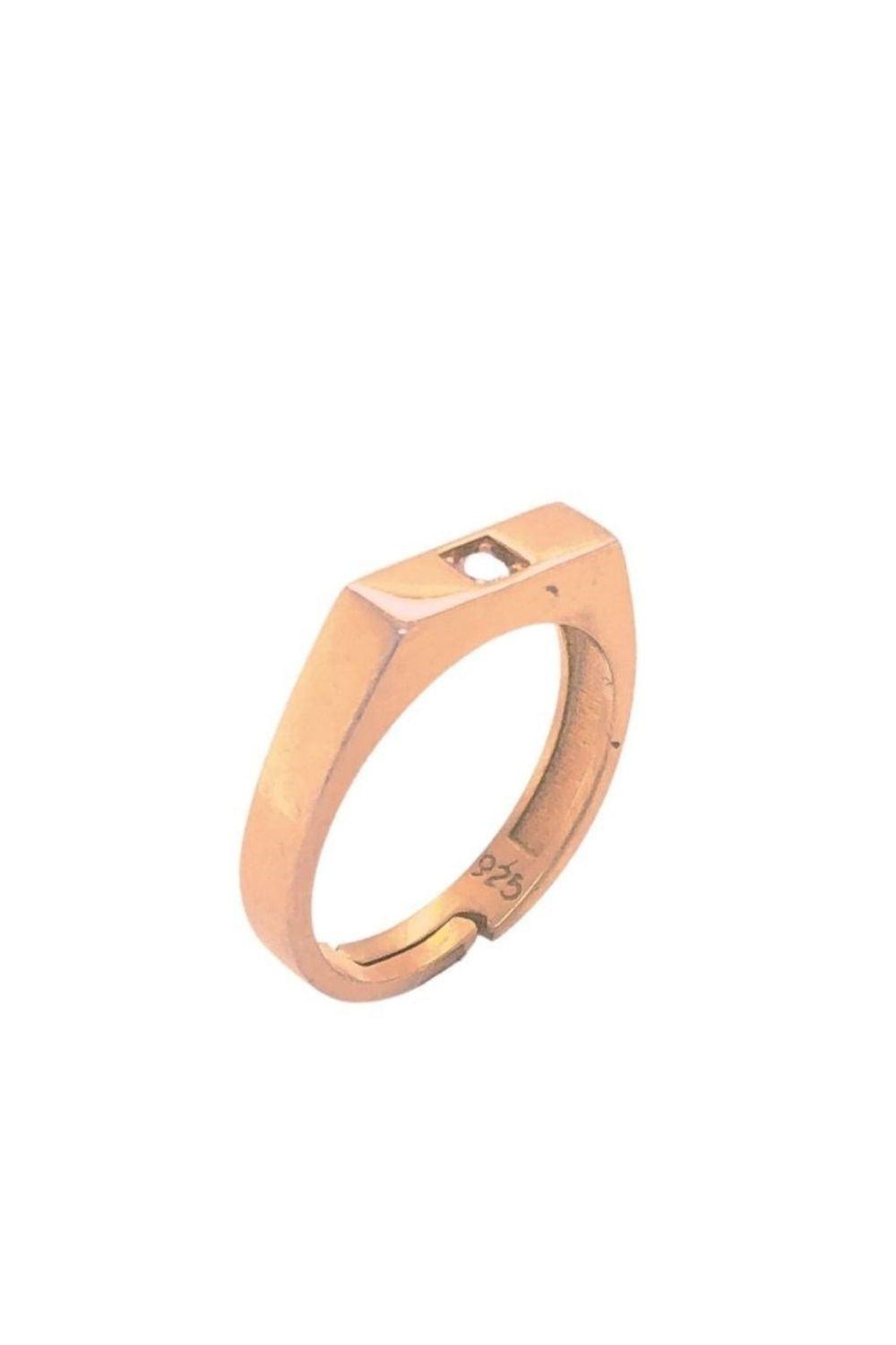 Linya Jewellery-Maya Serçe Parmak Yüzüğü Rose Gold-Yüzük-1-Milagron.com