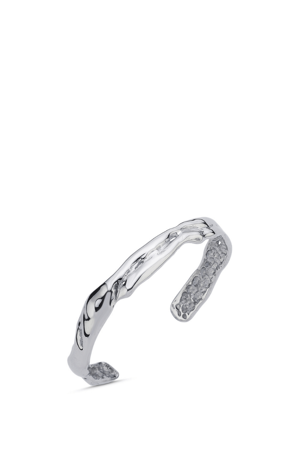 Linya Jewellery-Medusa İnce Kelepçe Bileklik Gümüş-Bileklik-1-Milagron.com