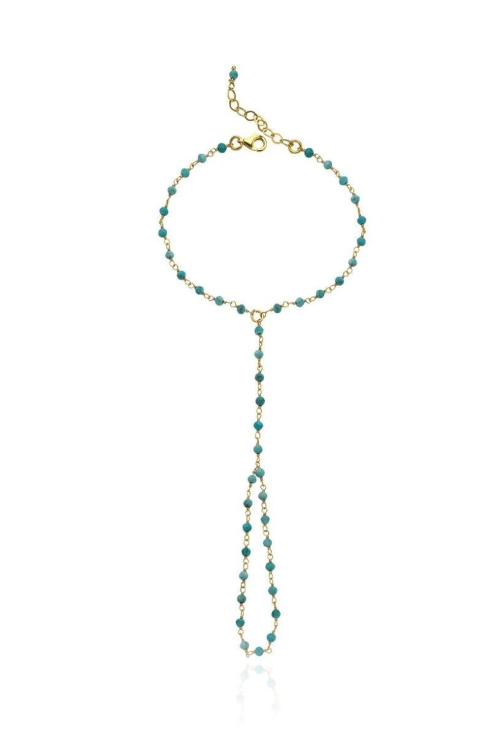 Linya Jewellery-Nomi Turkuaz Şahmera-Bileklik-1-Milagron.com