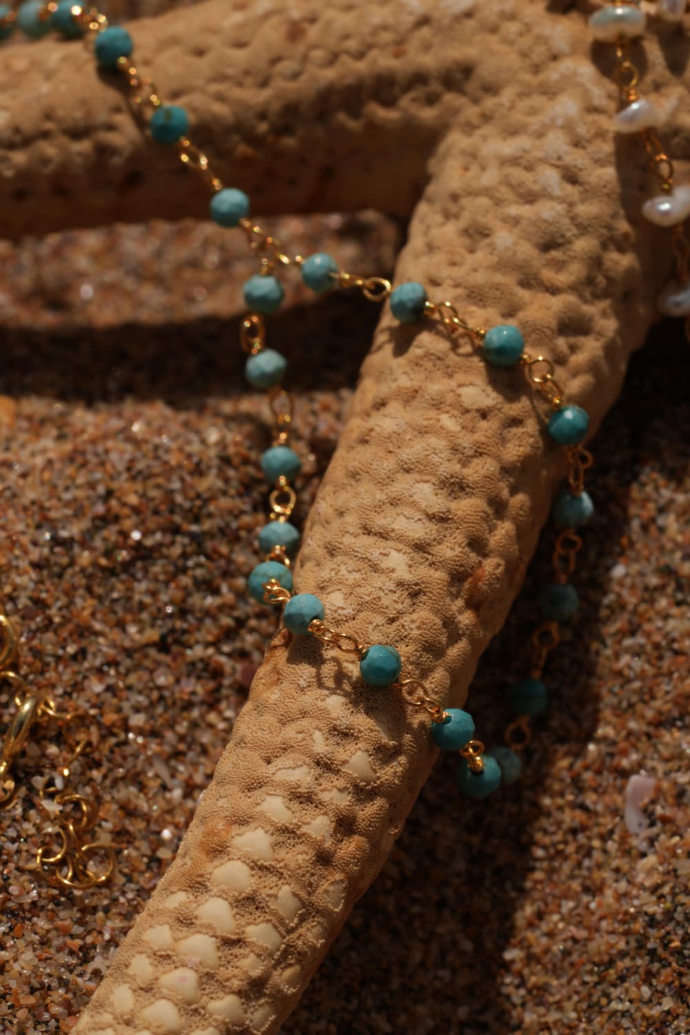 Linya Jewellery-Nomi Turkuaz Şahmera-Bileklik-3-Milagron.com